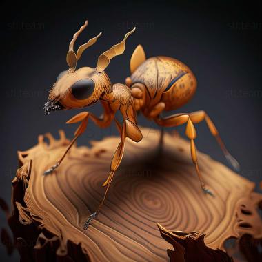 3D модель Pheidole cavifrons (STL)